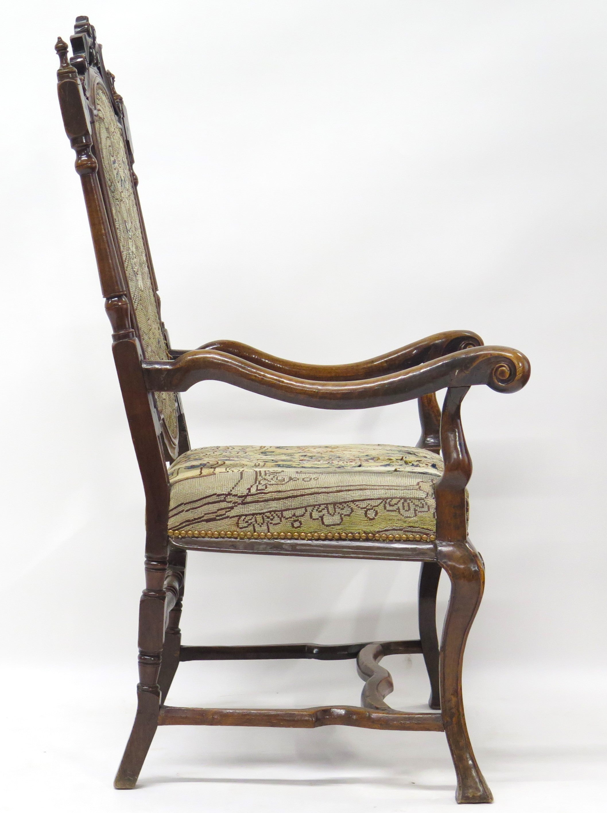 A Late 17th Century Dutch Armchair