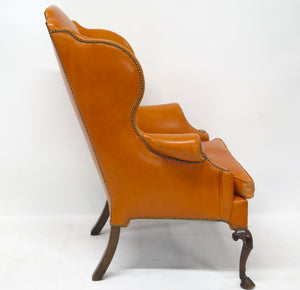 Late Queen Anne/Early George I-Style Wingback Chair