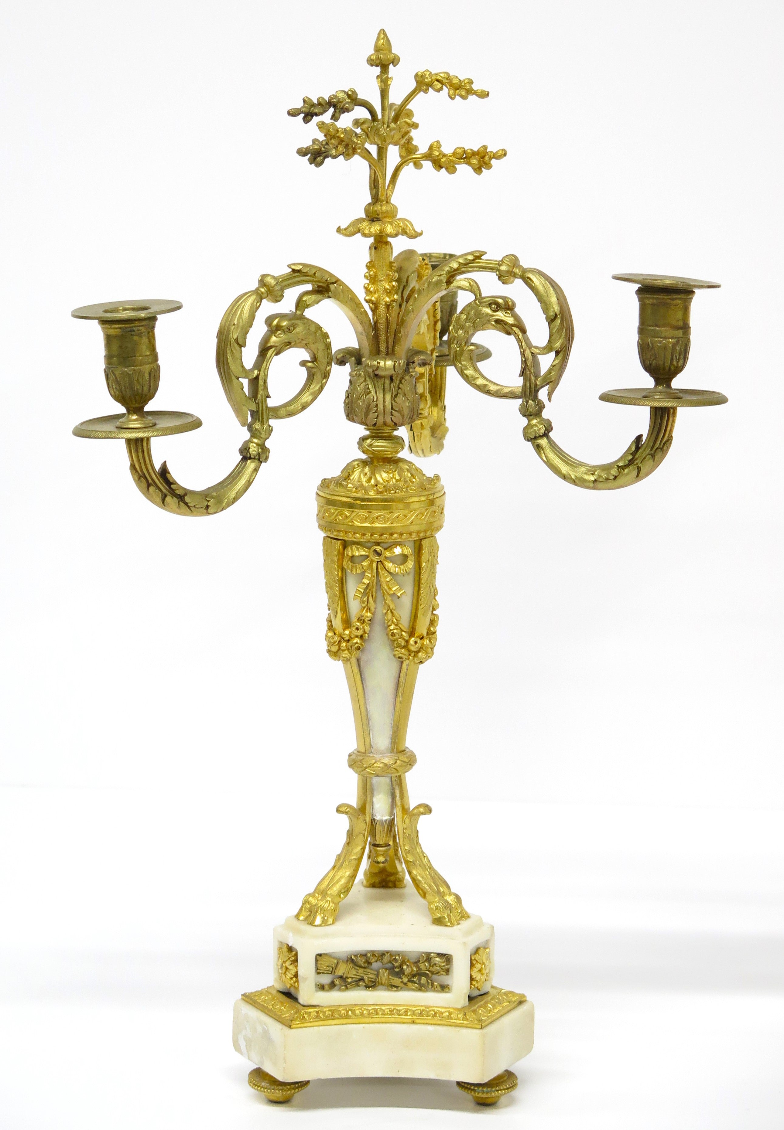 A Pair of Louis the XVI Candelabra