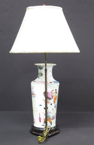 19th Century Chinese (Qing) Famille Rose Porcelain Vase