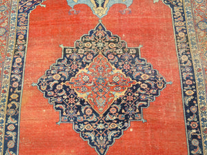 A Late 19th Century Bidja Oriental Carpet / Rug