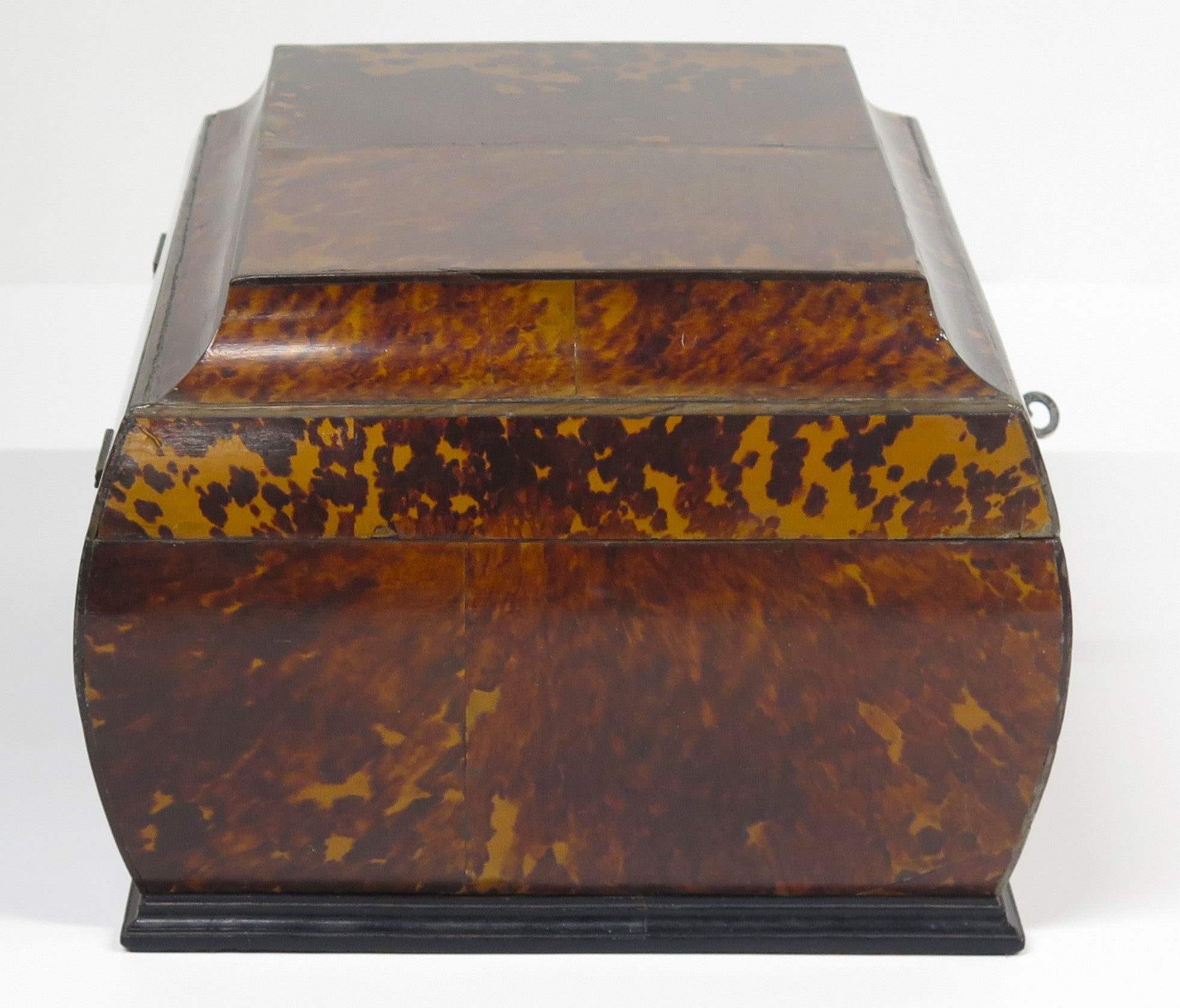 English Regency Tortoise Shell Jewelry Casket