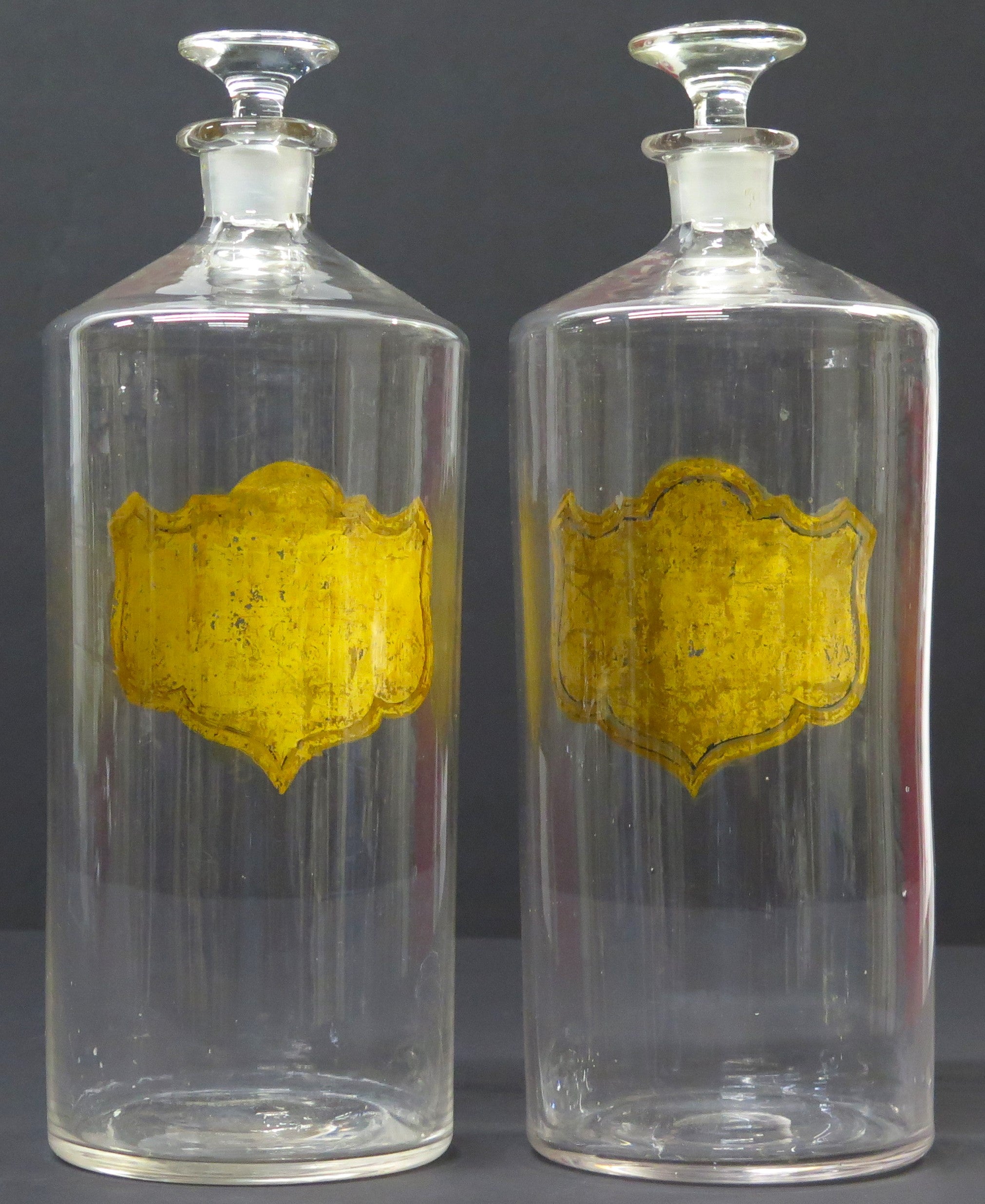 A Large Pair of Apothecary Jars