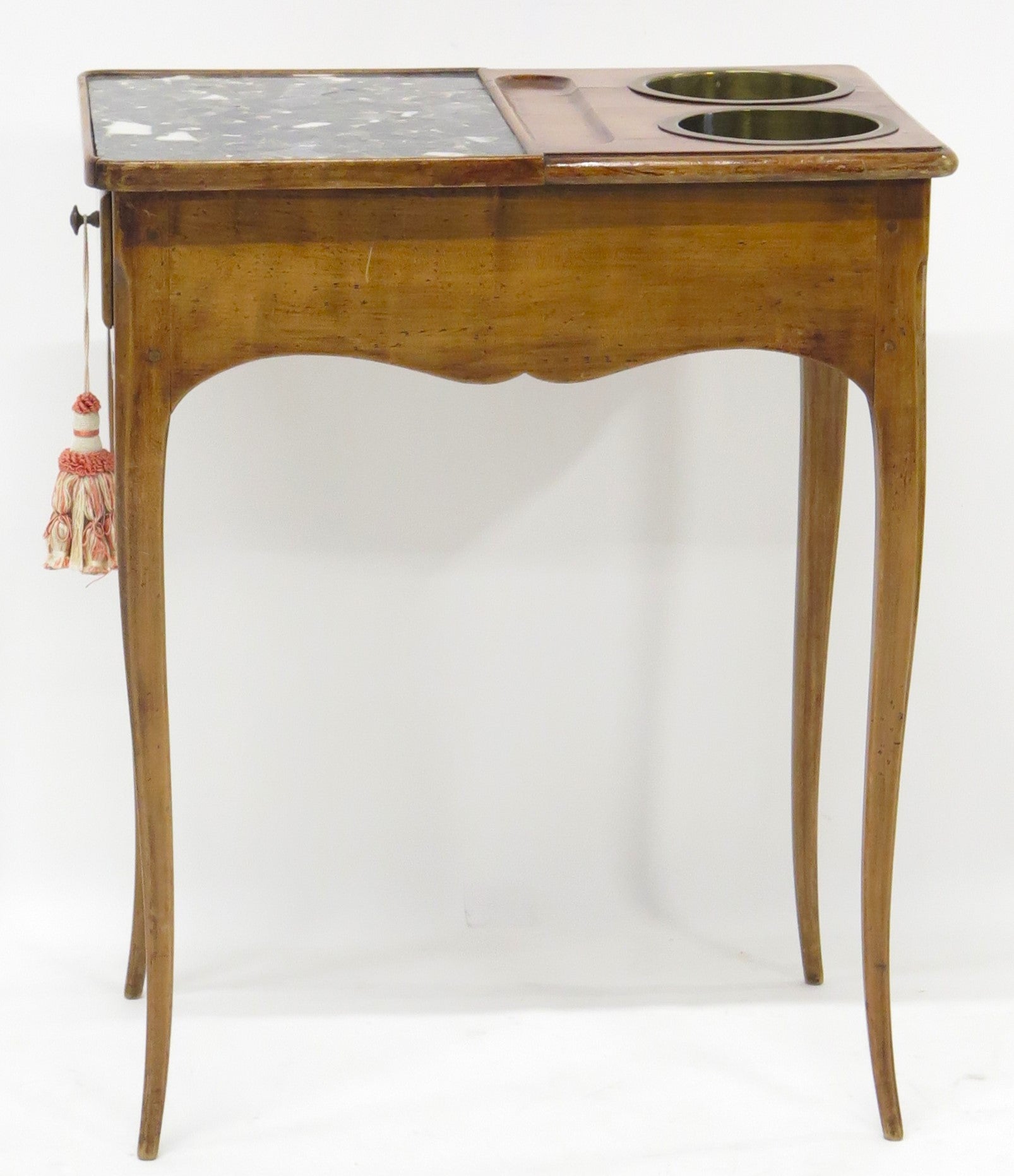 Louis XV-Style Fruitwood Rafraichissoir / Desserte Table