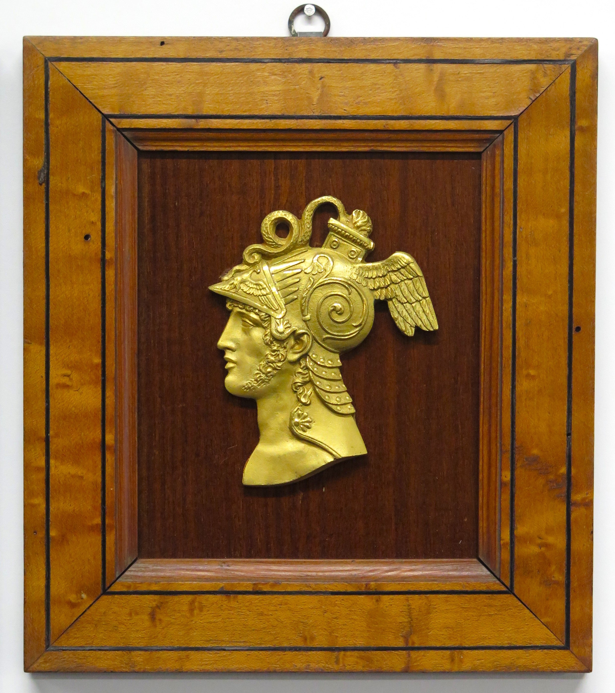A Pair of Gilt Bronze Warriors