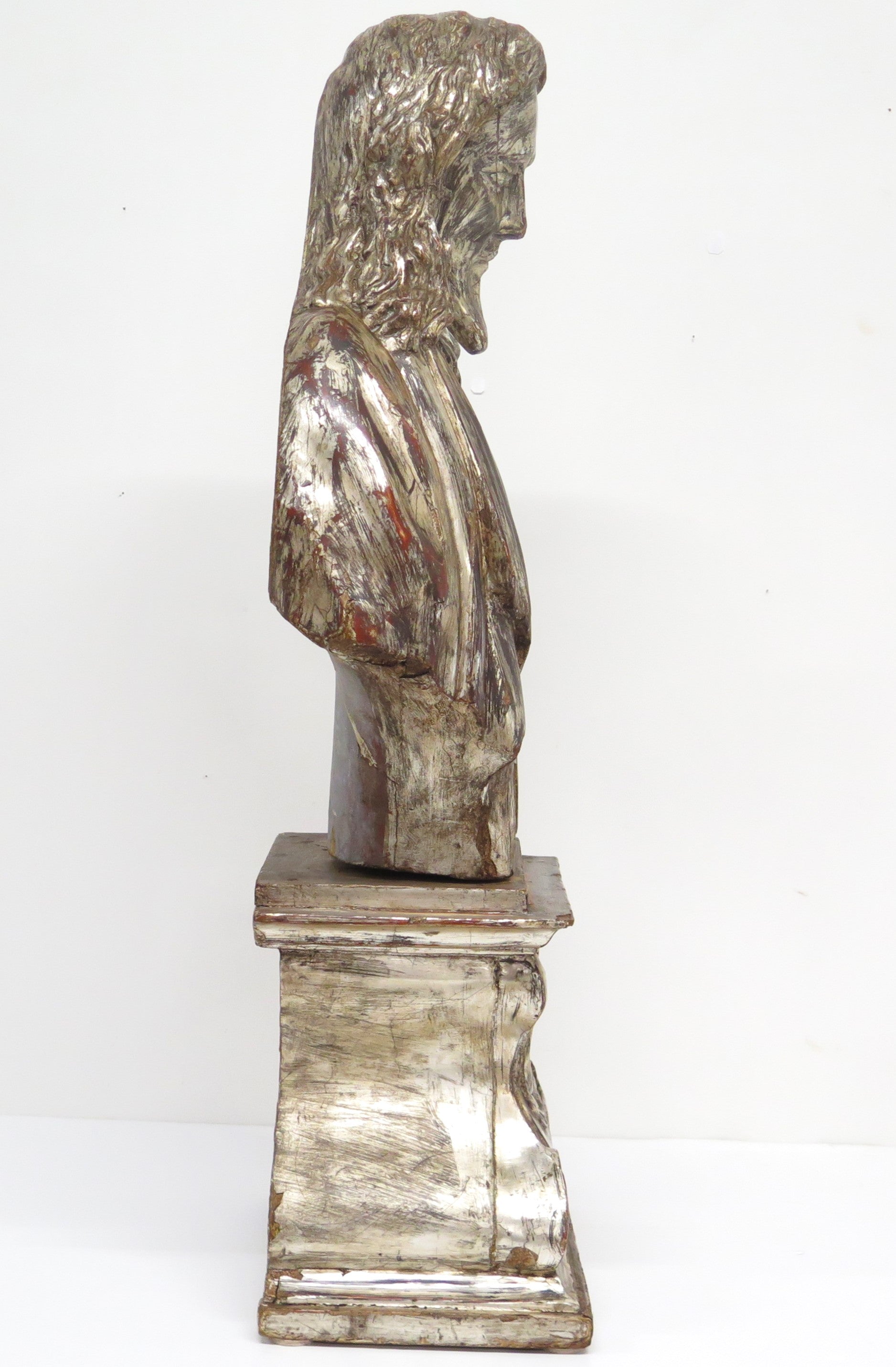 1# 18th Century Italian Silver Gilt Reliquary Bust