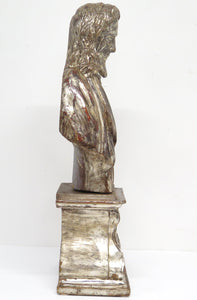 1# 18th Century Italian Silver Gilt Reliquary Bust