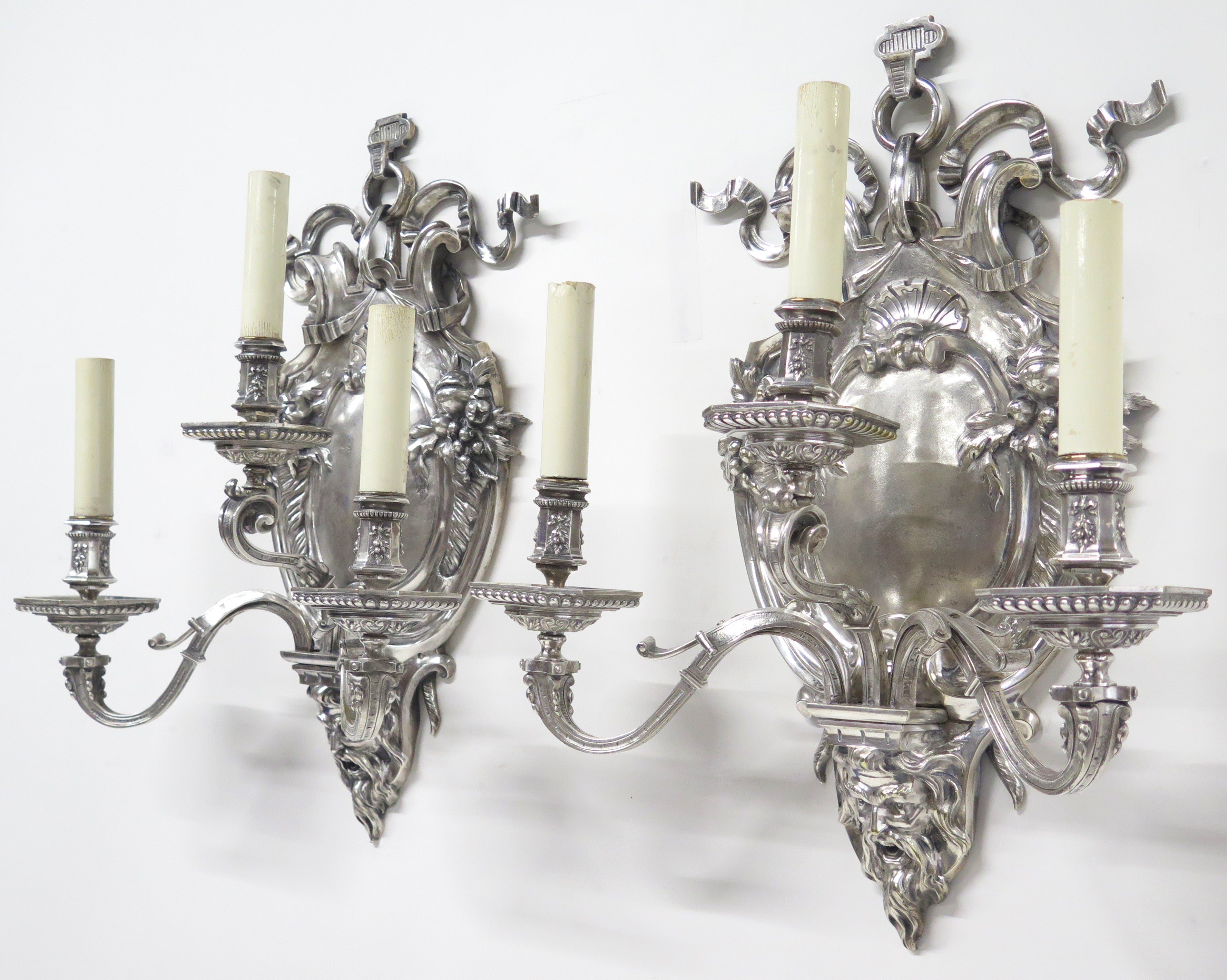 A Large Pair of E.F. Caldwell Sconces