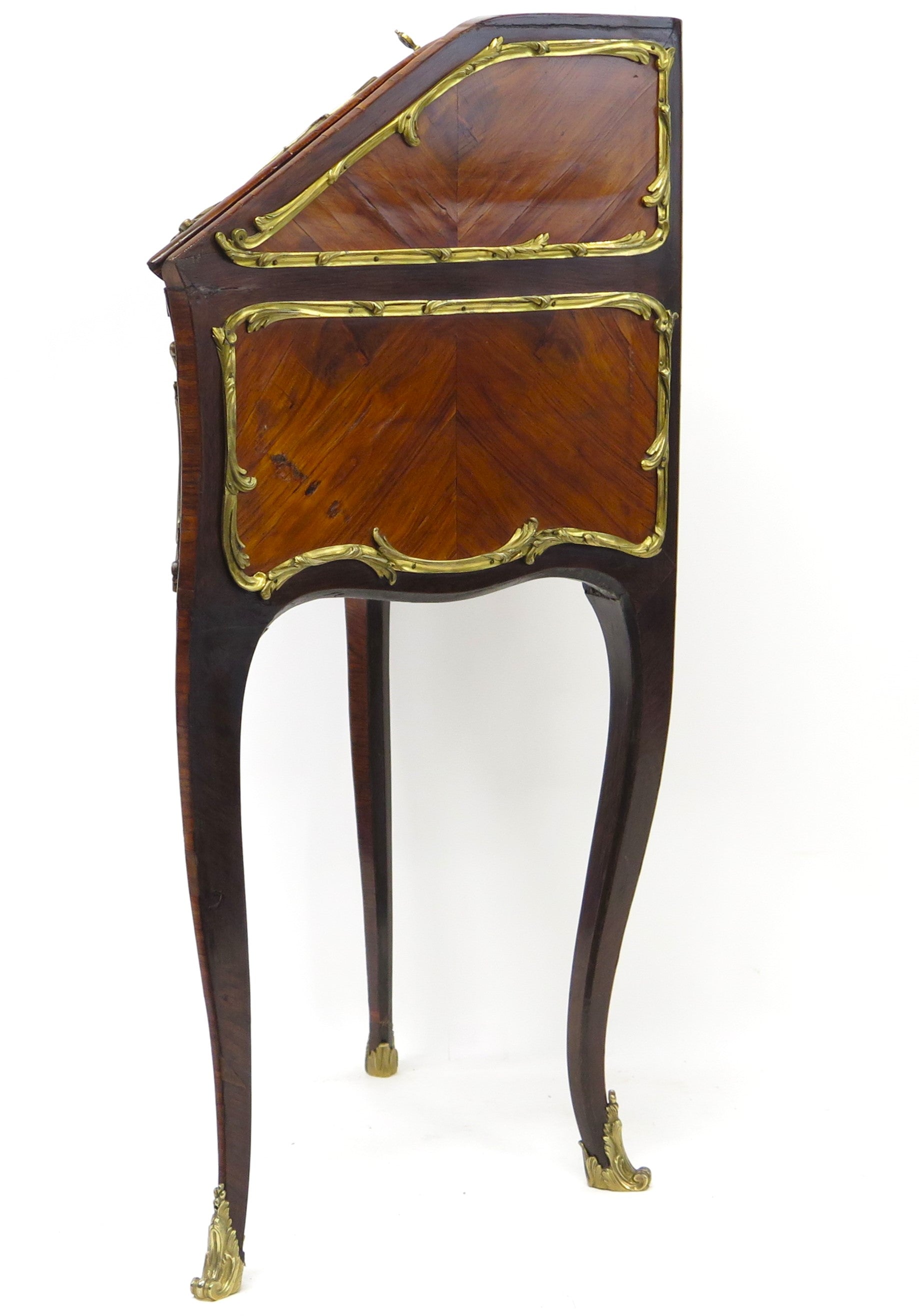 A Louis XV Lady's Fruitwood Veneered Escritoire