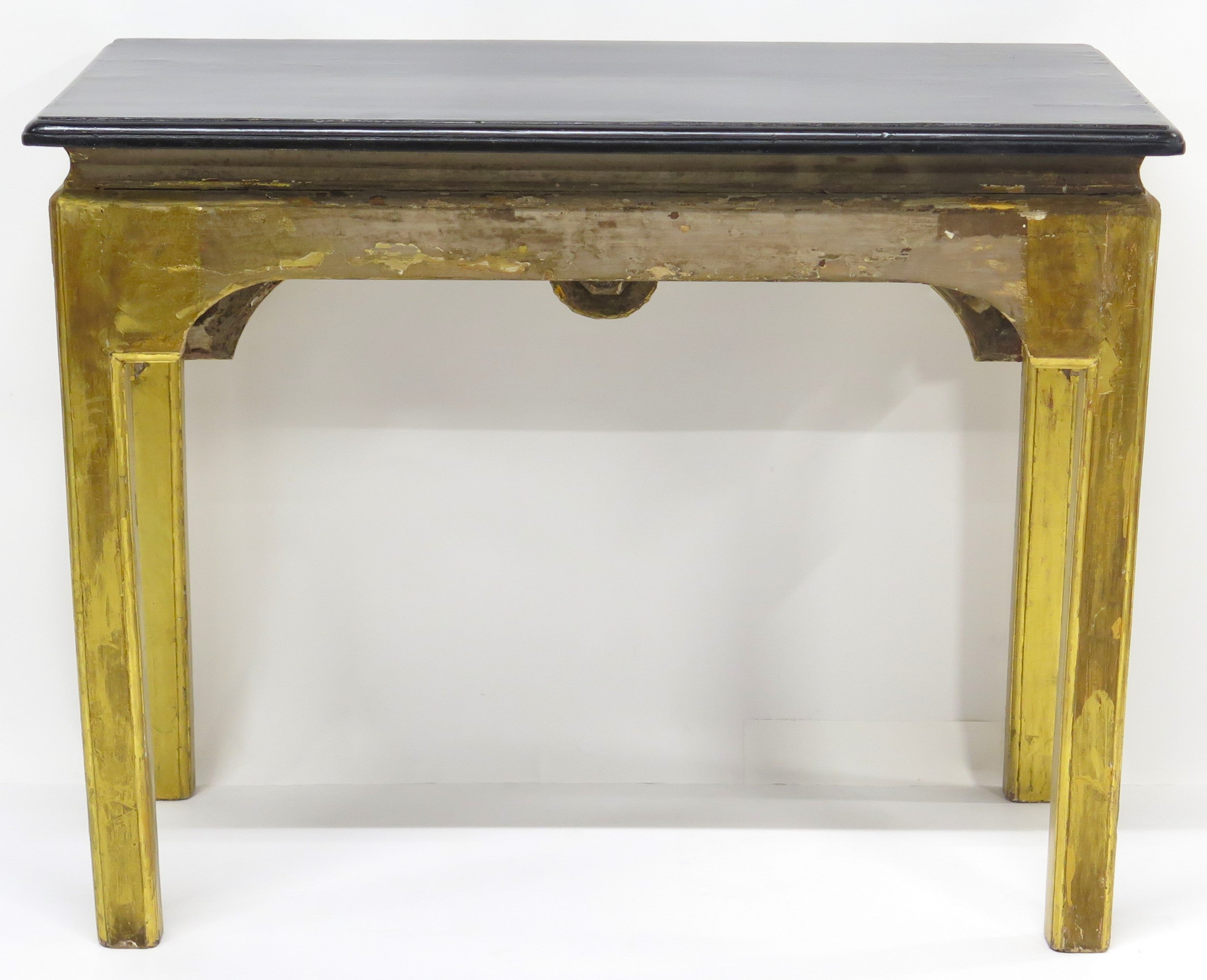 A George II Gilt Wood Carved Console Table