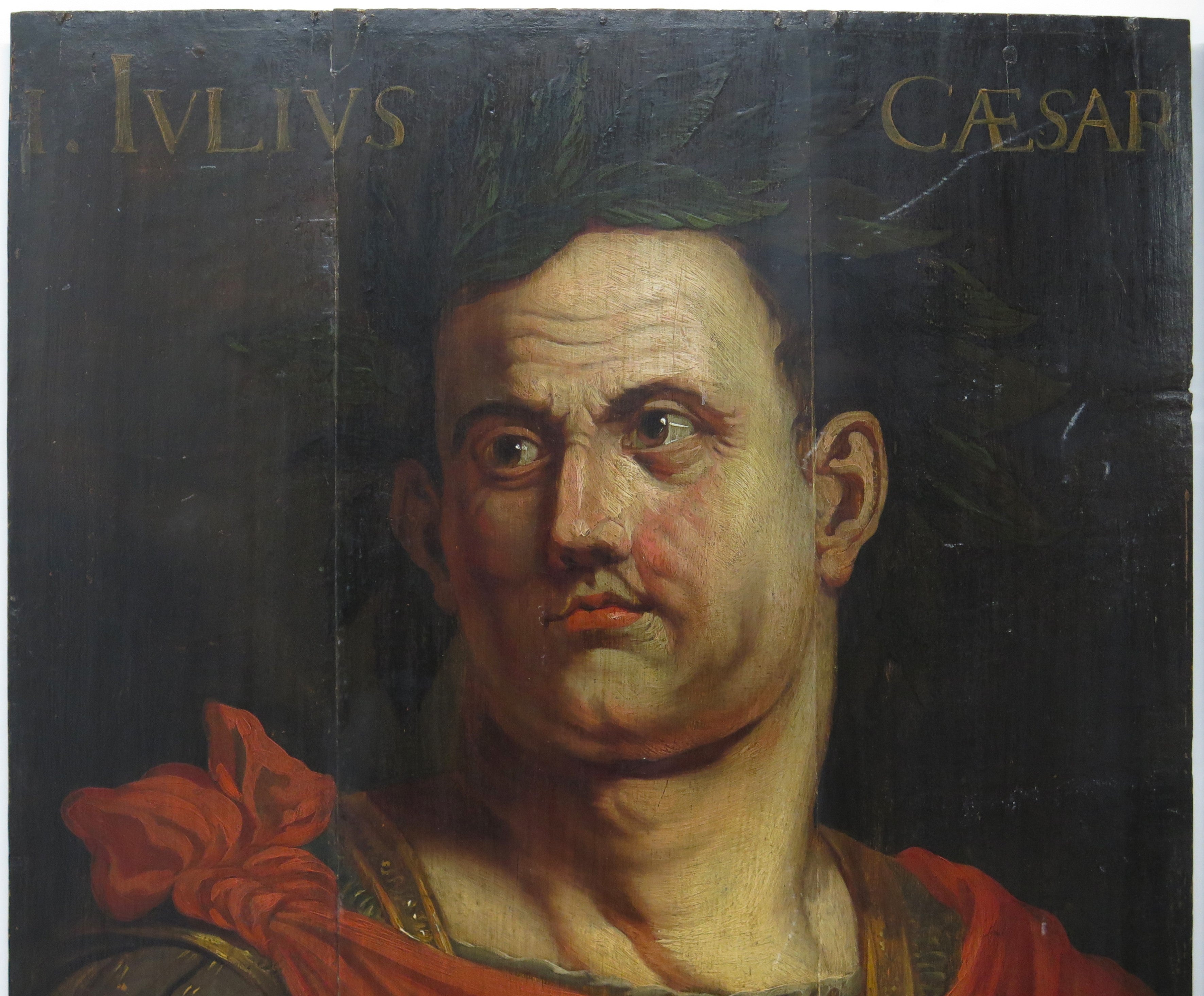 Portraits of Roman Emperors, Julius Caesar and Vespasian