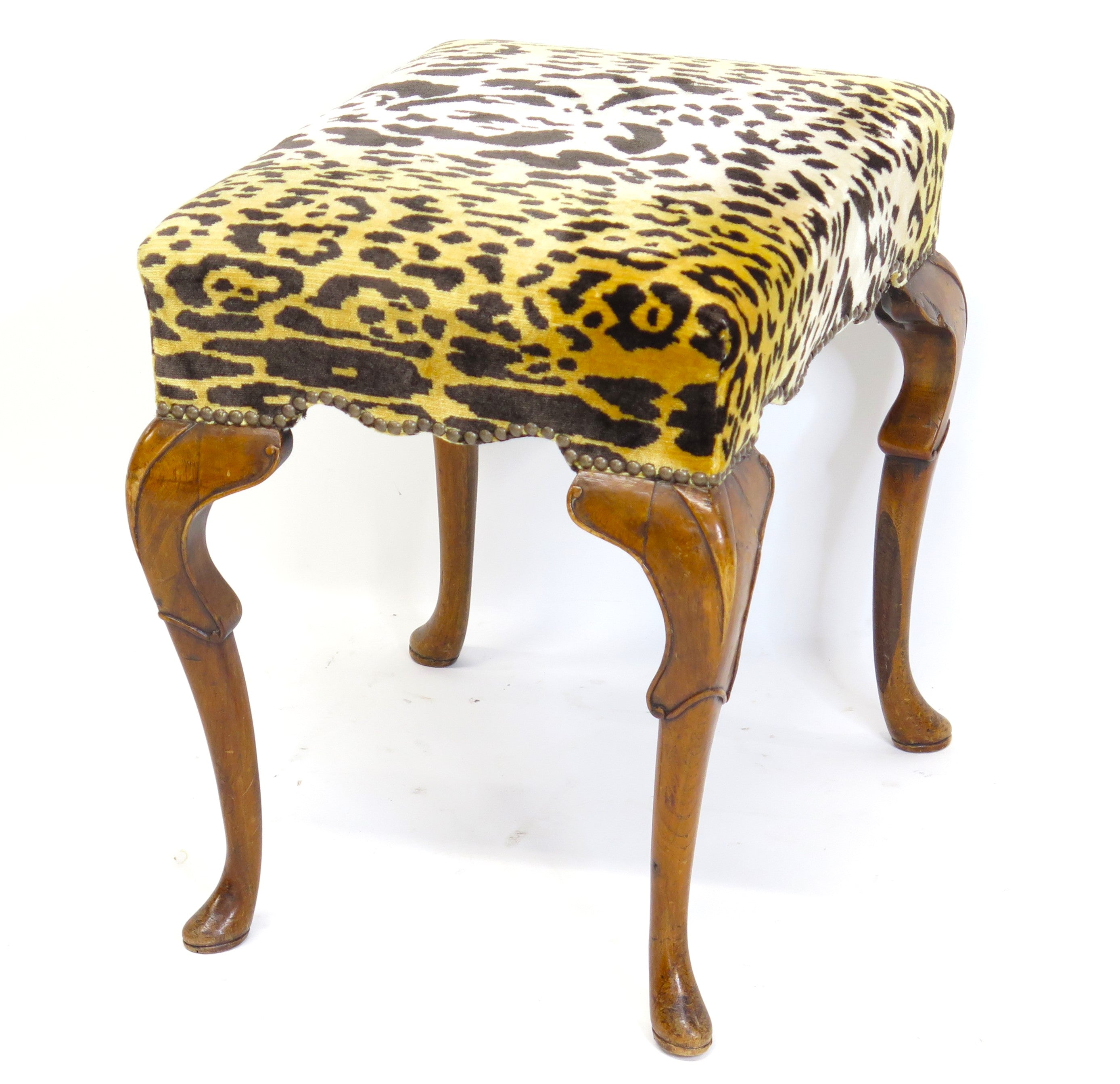 George I Walnut Stool