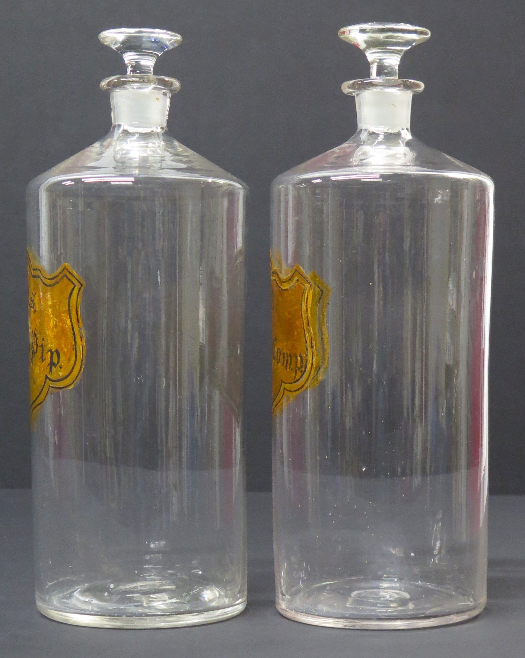 A Large Pair of Apothecary Jars