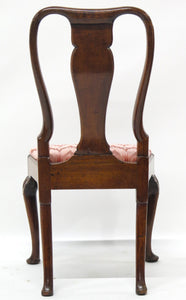 A George III Well Proportioned Mahogany Side Chair