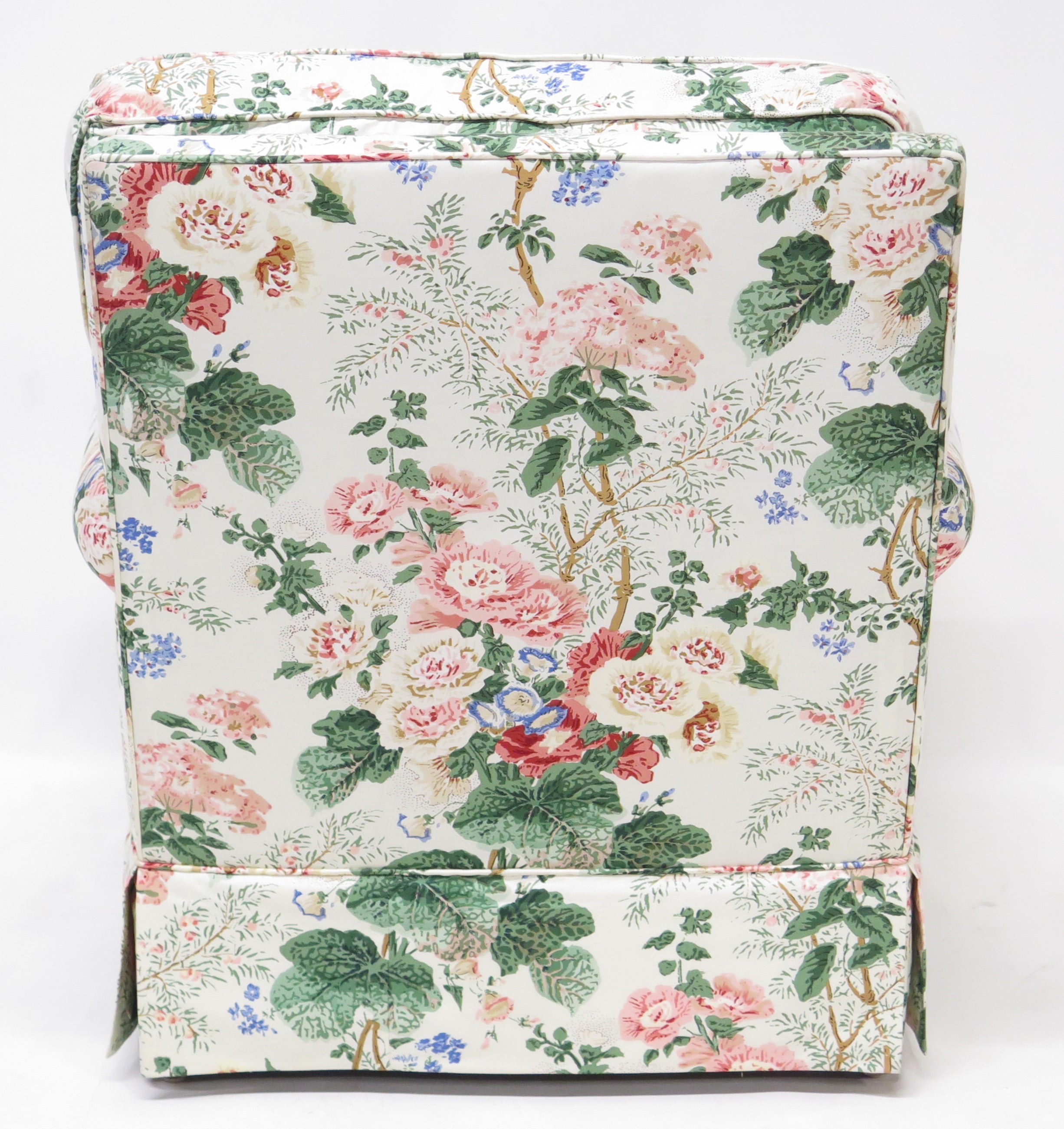 Down Filled Club Chair with Rolled Arms