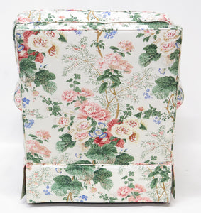 Down Filled Club Chair with Rolled Arms