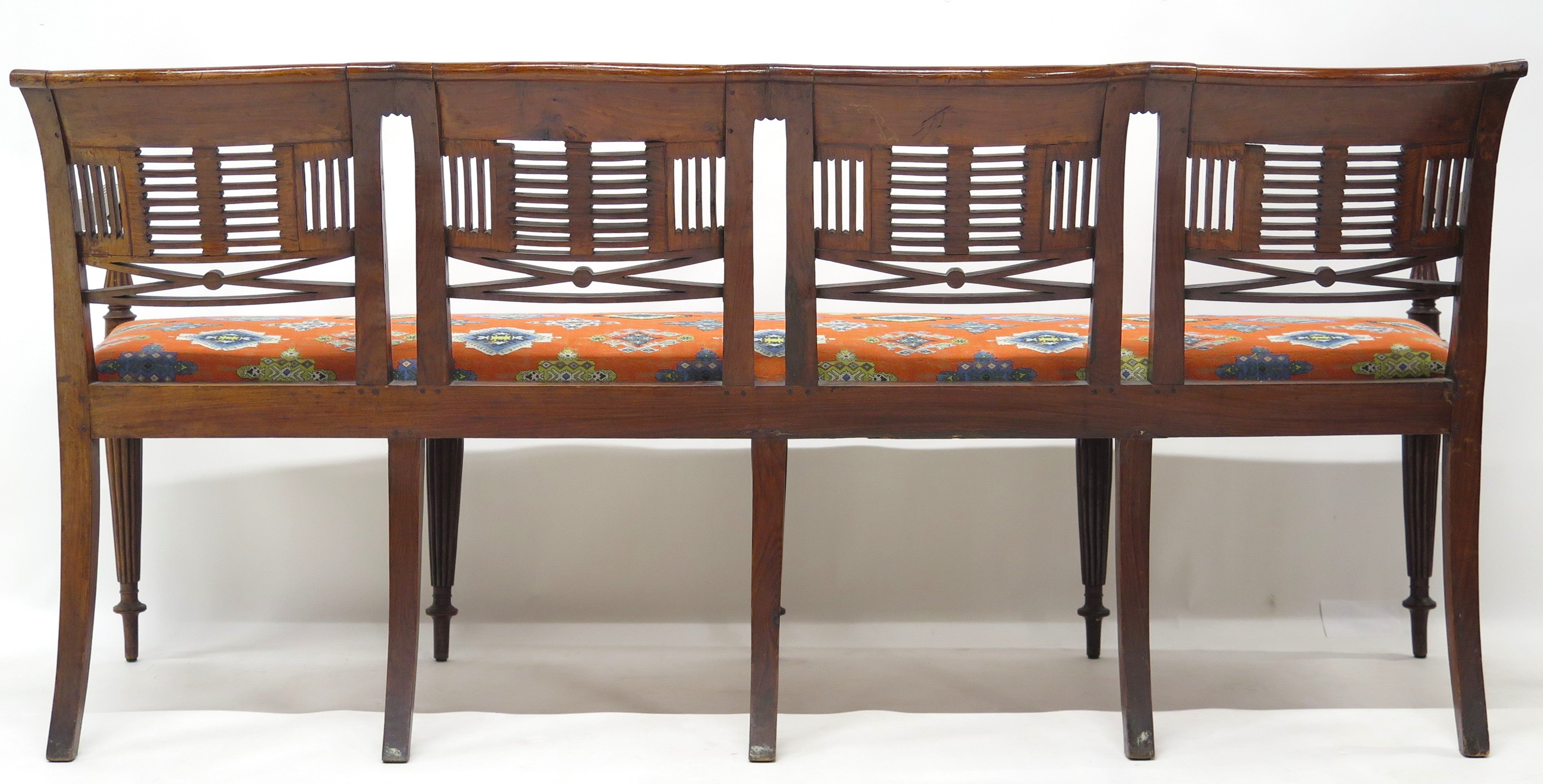 A Dutch East Indies Regency Settee