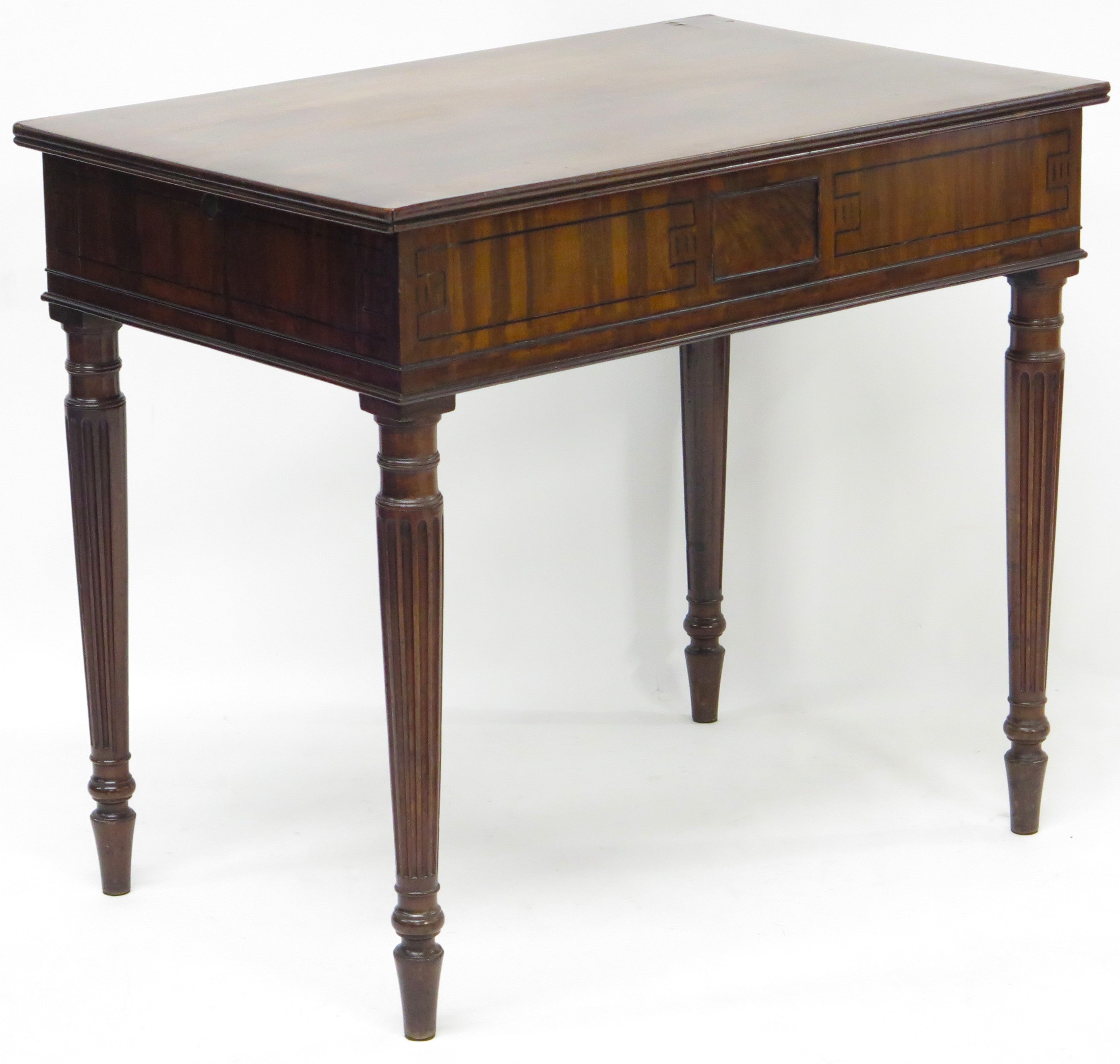 A George III Mahogany Metamorphic Library Table