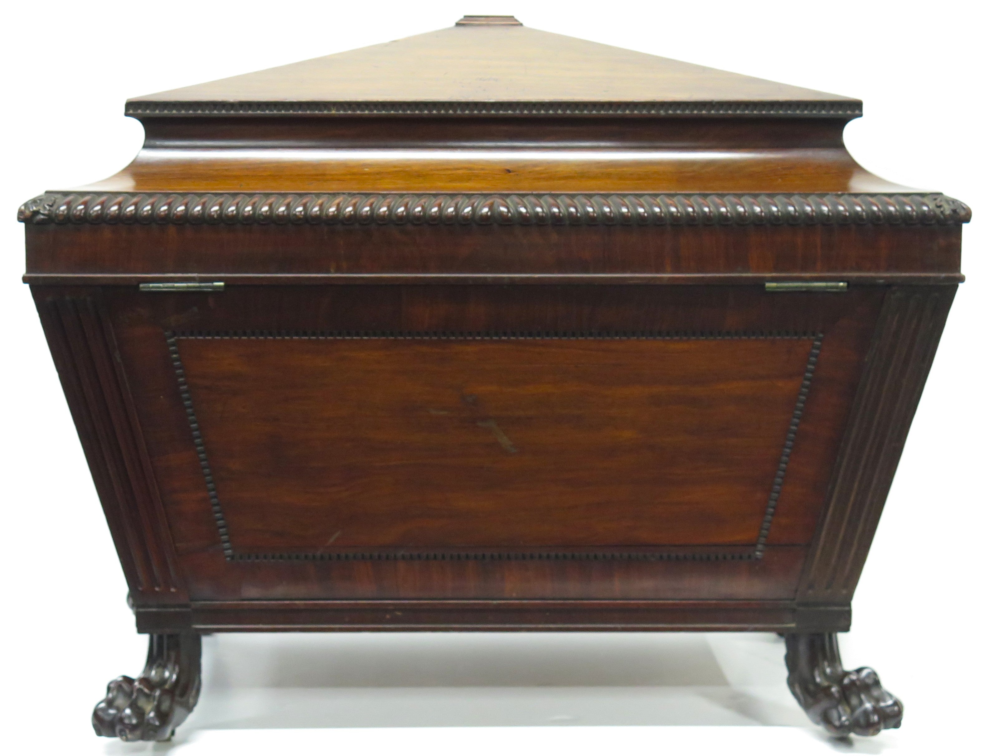 English Regency Mahogany Wine Cooler