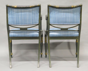 English Regency-Style Armchairs