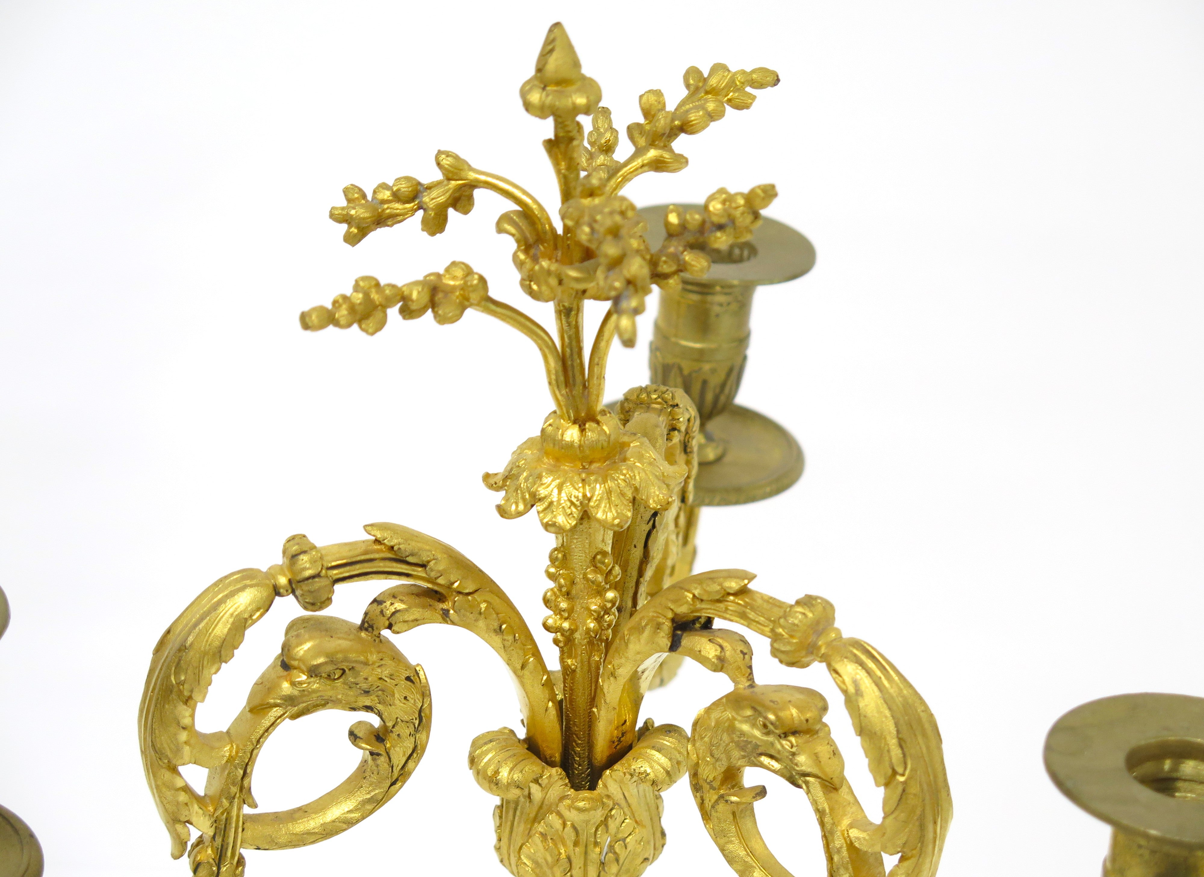 A Pair of Louis the XVI Candelabra