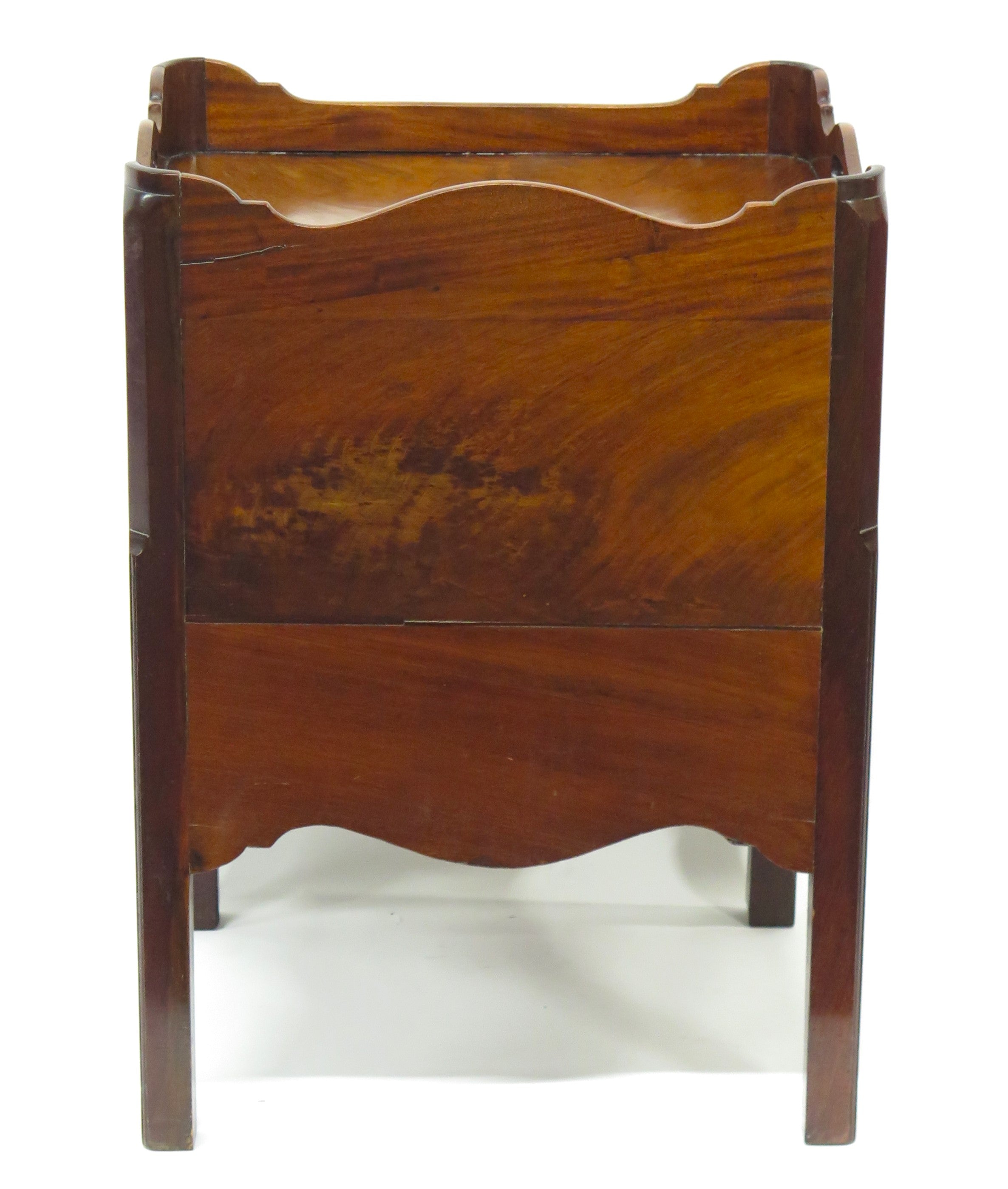 A George III Mahogany Bedside Cabinet