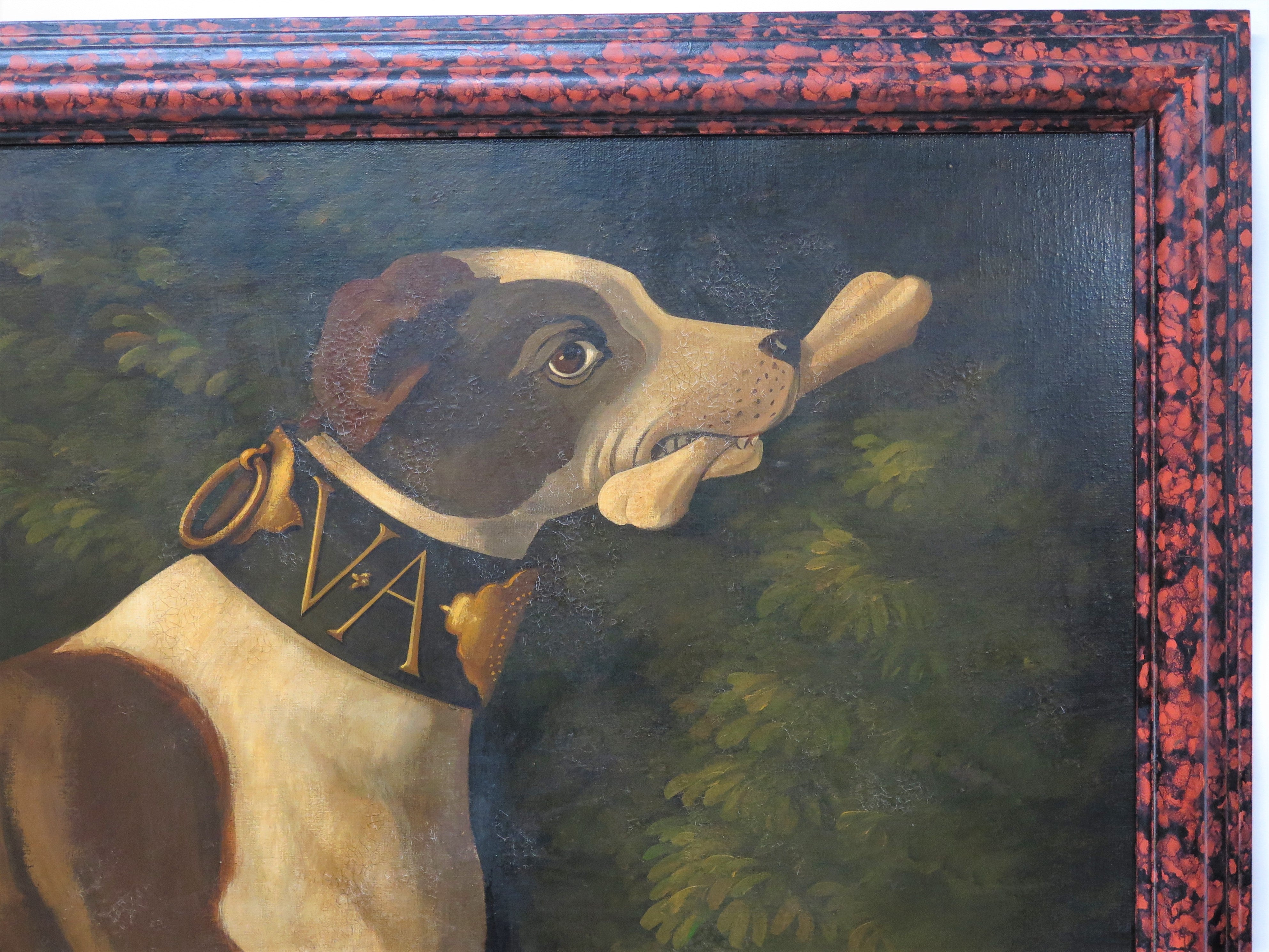 William Skilling (American, 1862-1964) Dogs with Bone Portrait / Picture