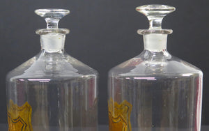 A Large Pair of Apothecary Jars