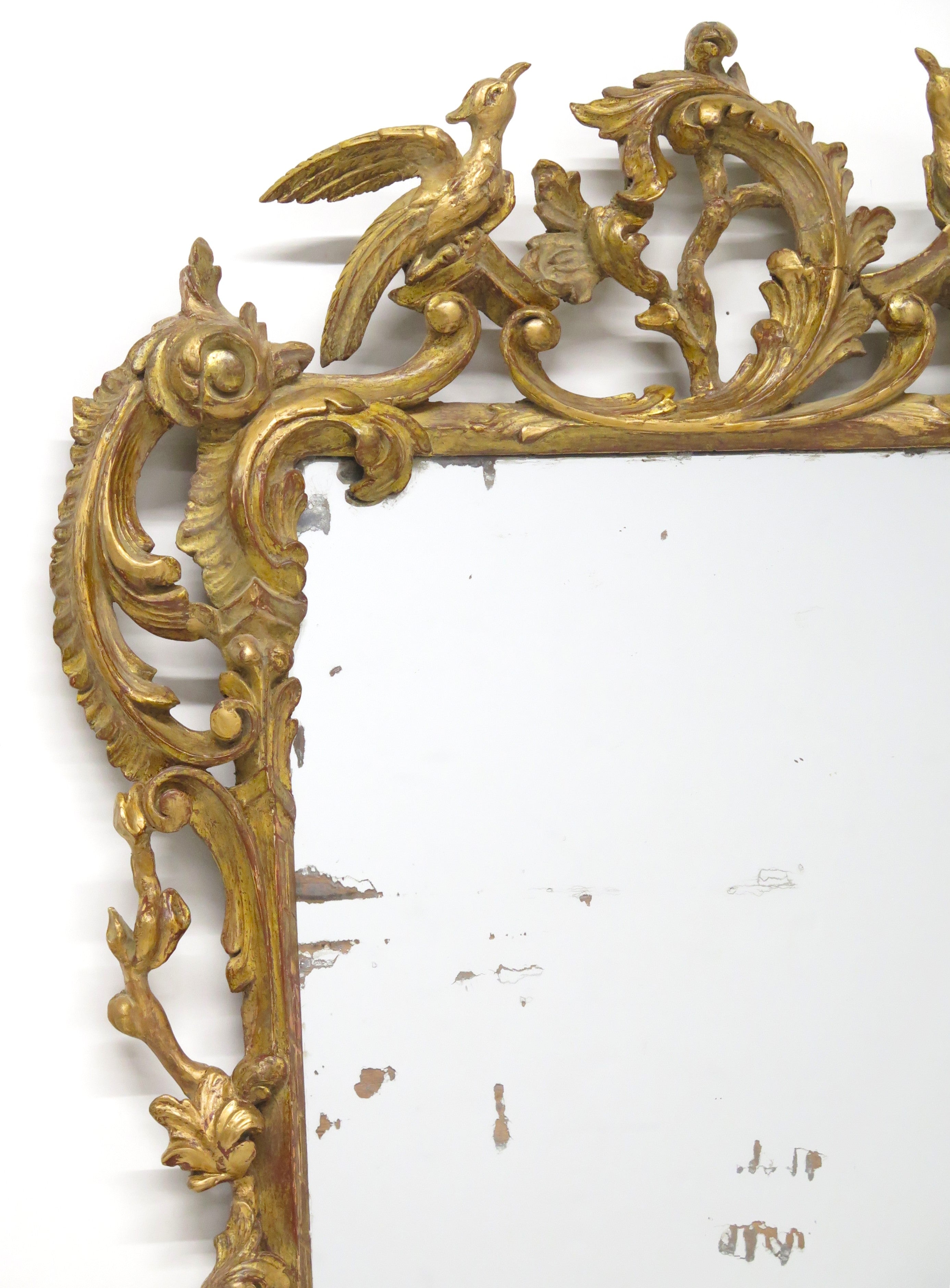 19th Century George II Style Giltwood Mirror