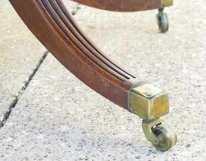 A Fine George III Three Pedestal Dining Table