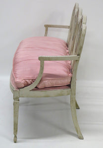 Georgian Style Triple Chair Back Settee
