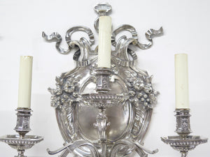A Large Pair of E.F. Caldwell Sconces