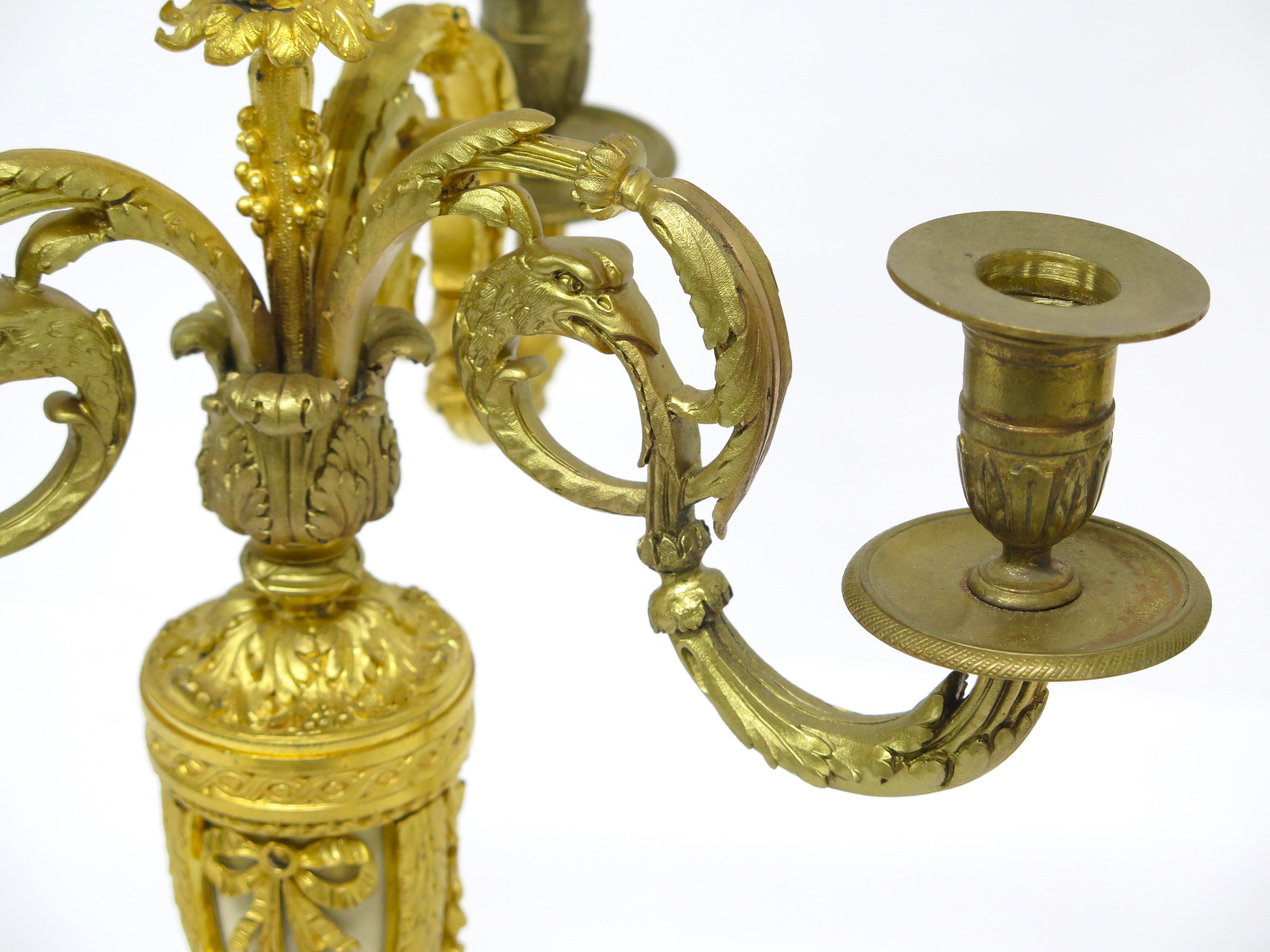 A Pair of Louis the XVI Candelabra