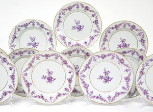 Set of (12) 18th Century Chinese Export Plates