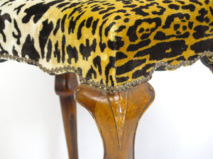 George I Walnut Stool