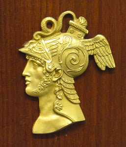 A Pair of Gilt Bronze Warriors