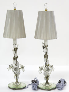 Pair of Maison Baguès Boudoir Lamps / French Art Deco
