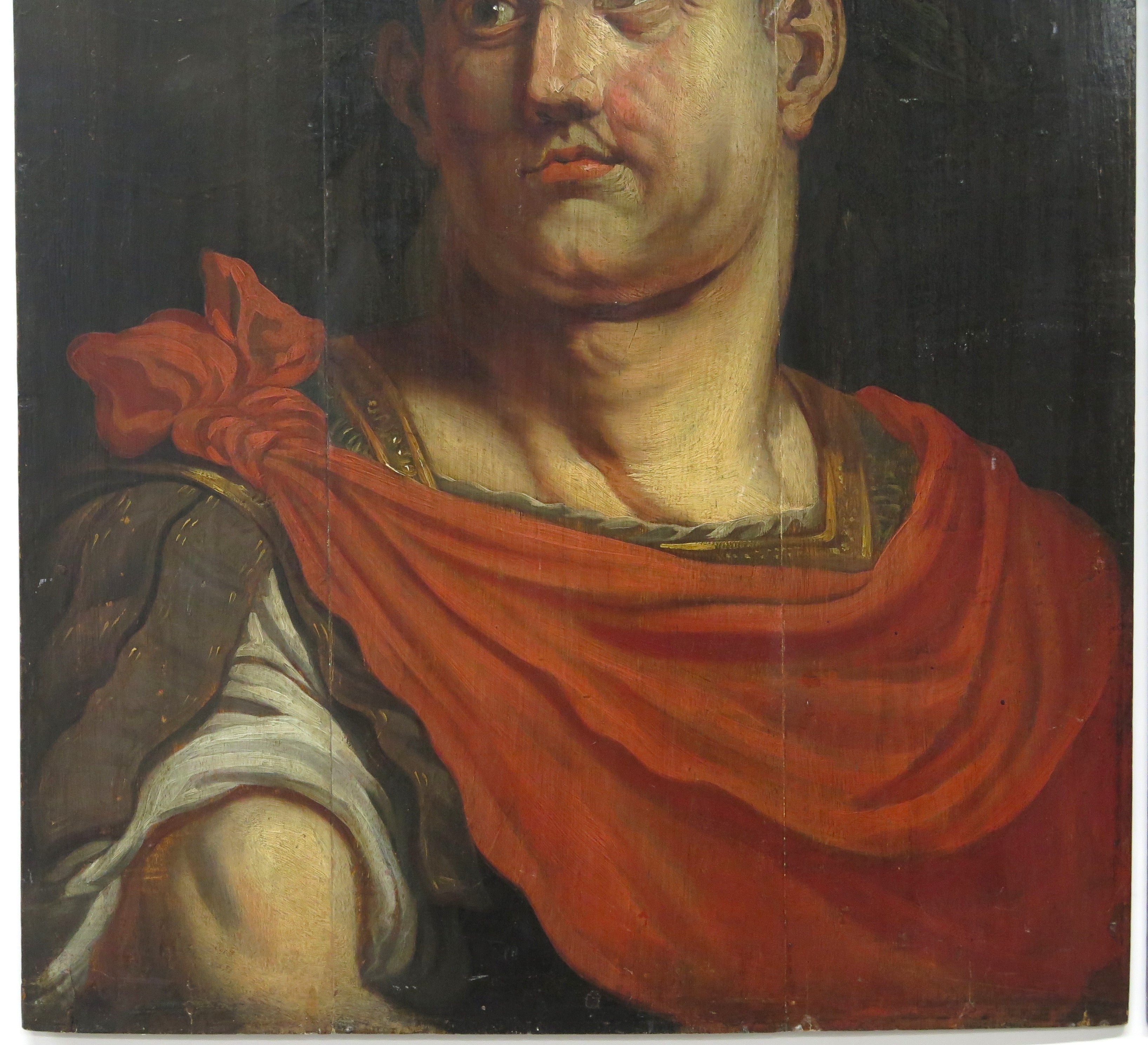 Portraits of Roman Emperors, Julius Caesar and Vespasian