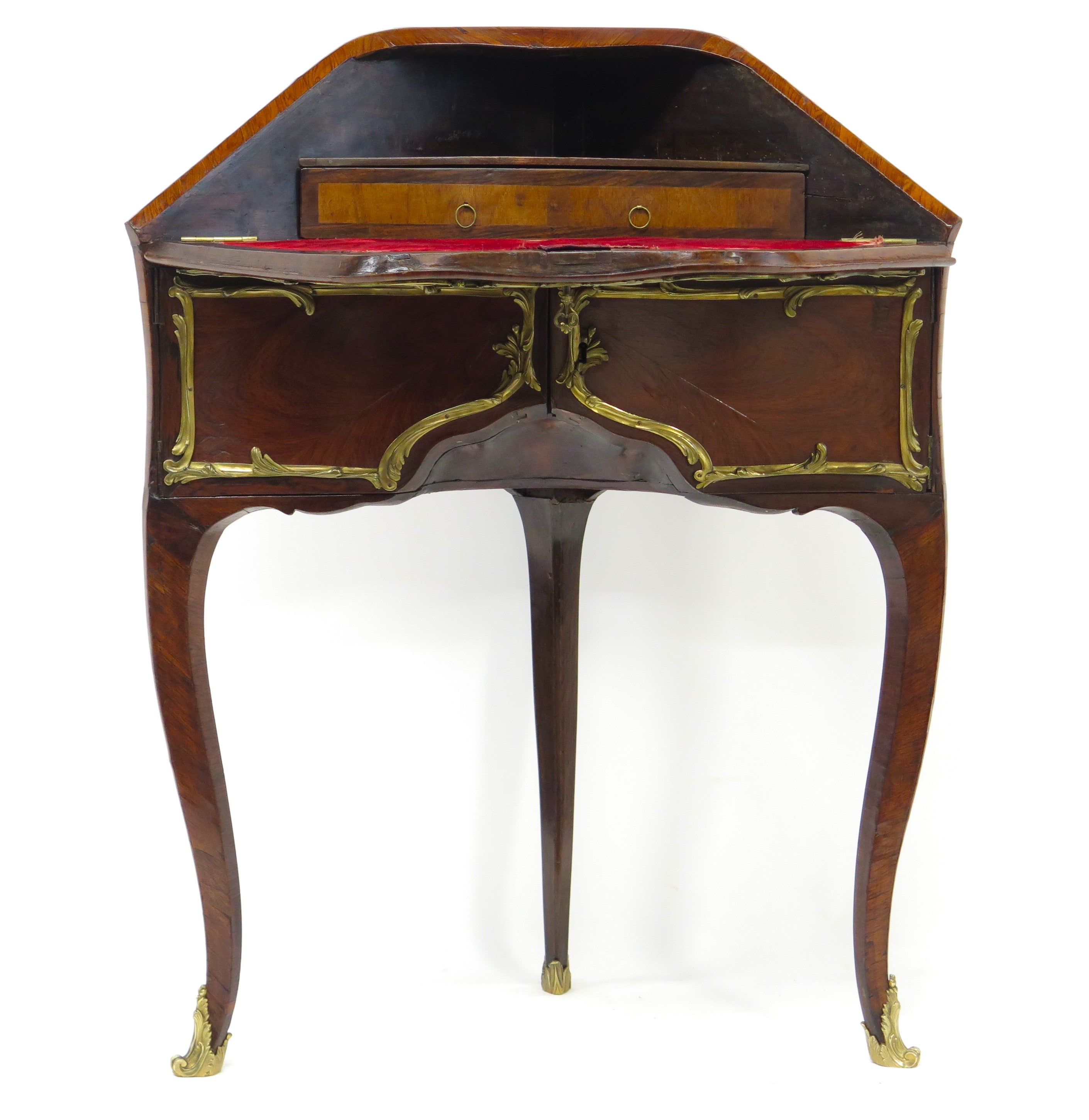 A Louis XV Lady's Fruitwood Veneered Escritoire