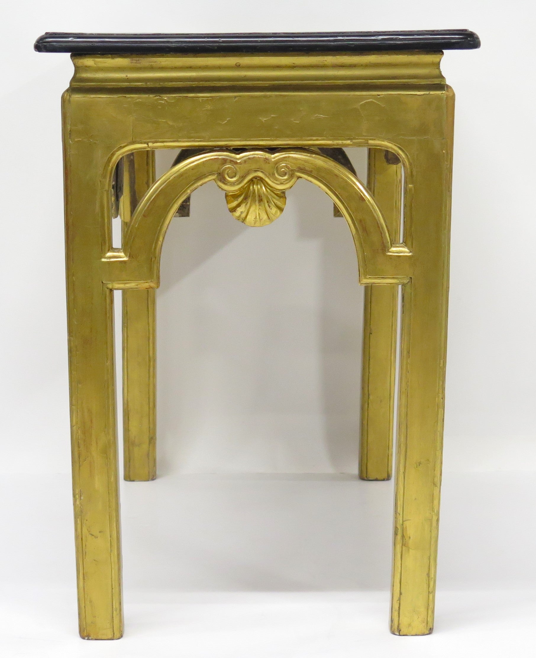 A George II Gilt Wood Carved Console Table