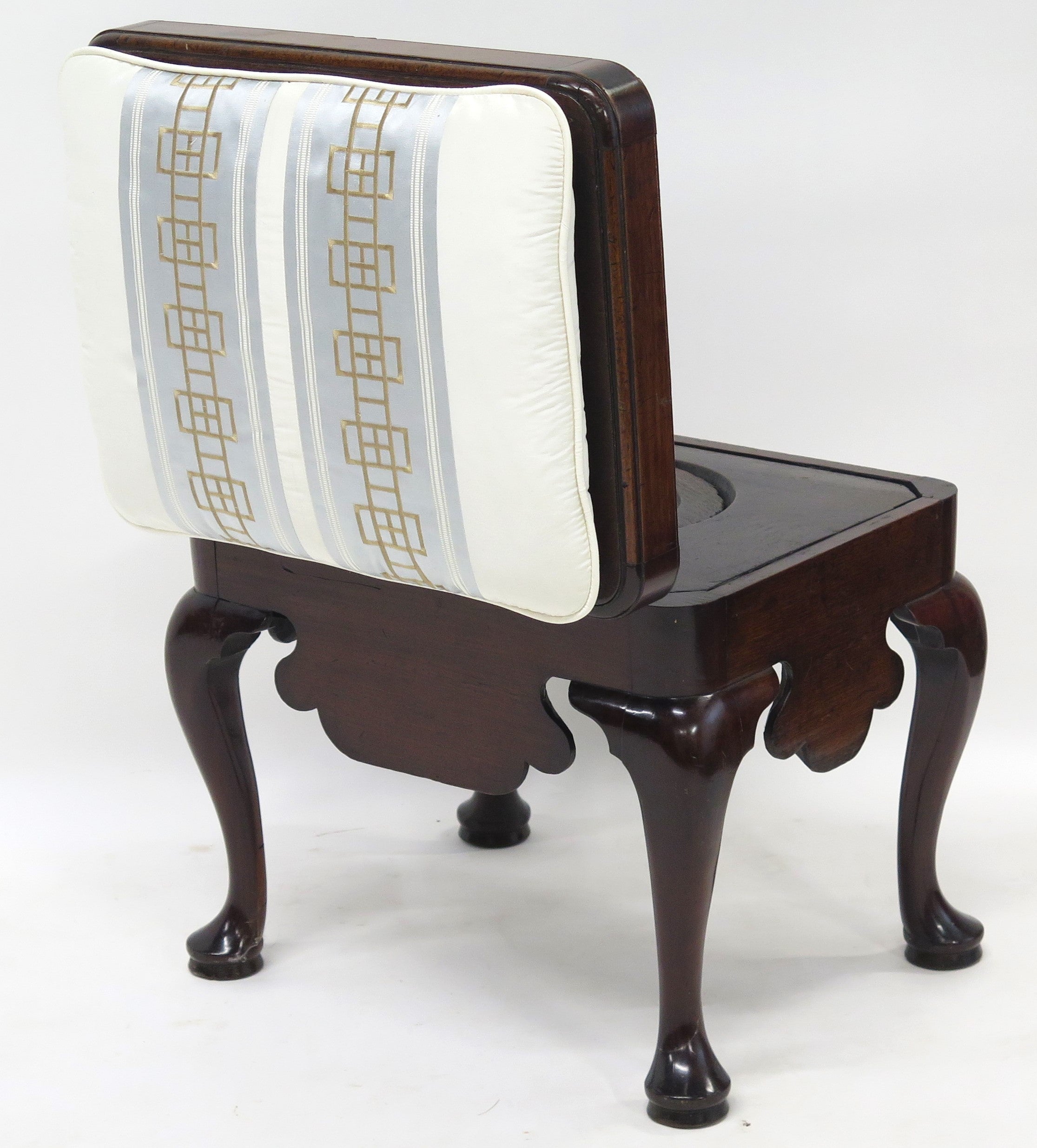 A Handsome George II Mahogany Close Stool