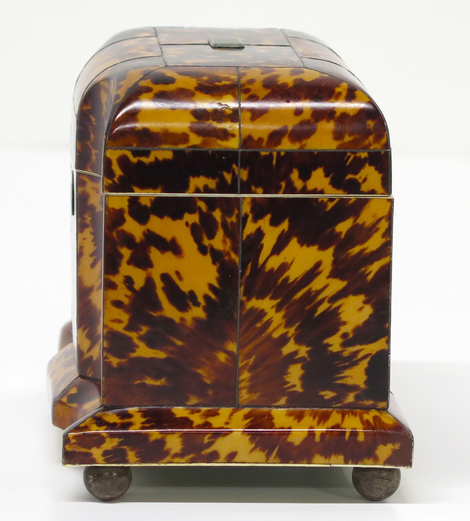 George III Tortoise Shell Tea Caddy – Nick Brock Antiques