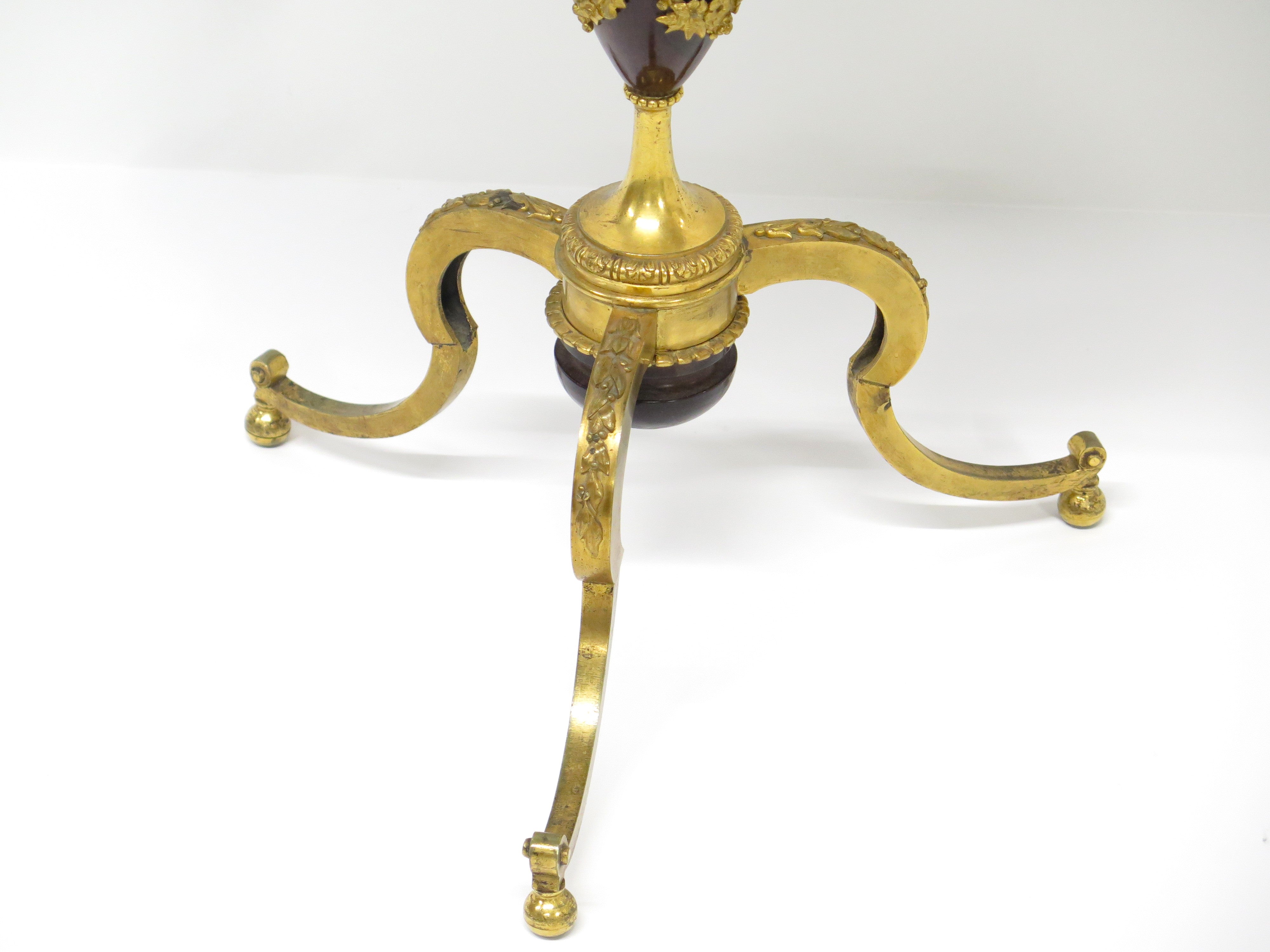 A Very Well Cast Gilt Bronze Gueridon