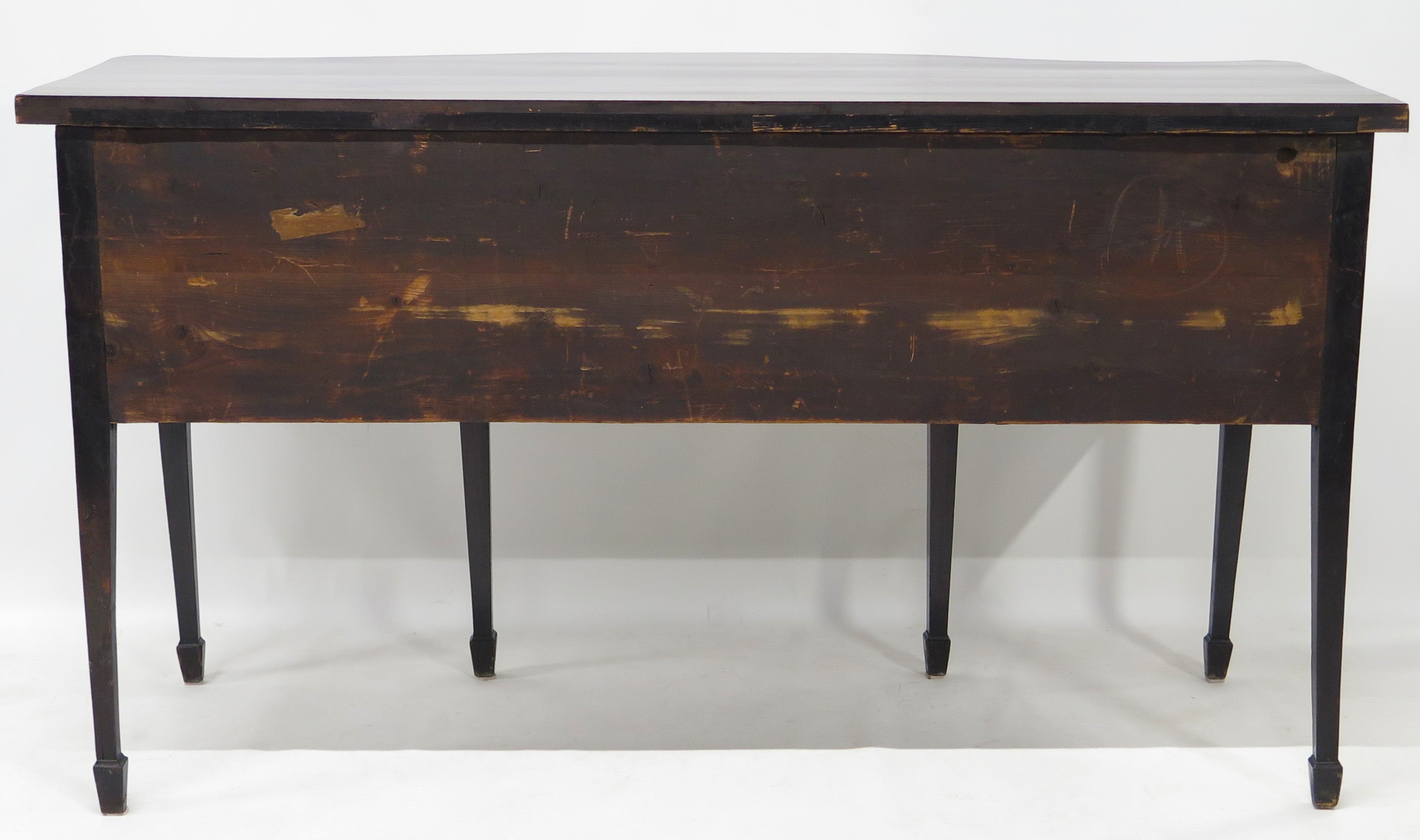 A George III Serpentine Front Mahogany Sideboard