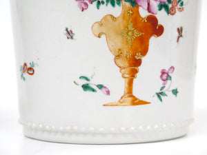 A Pair of Chinese Export Porcelain Famille Rose Mugs