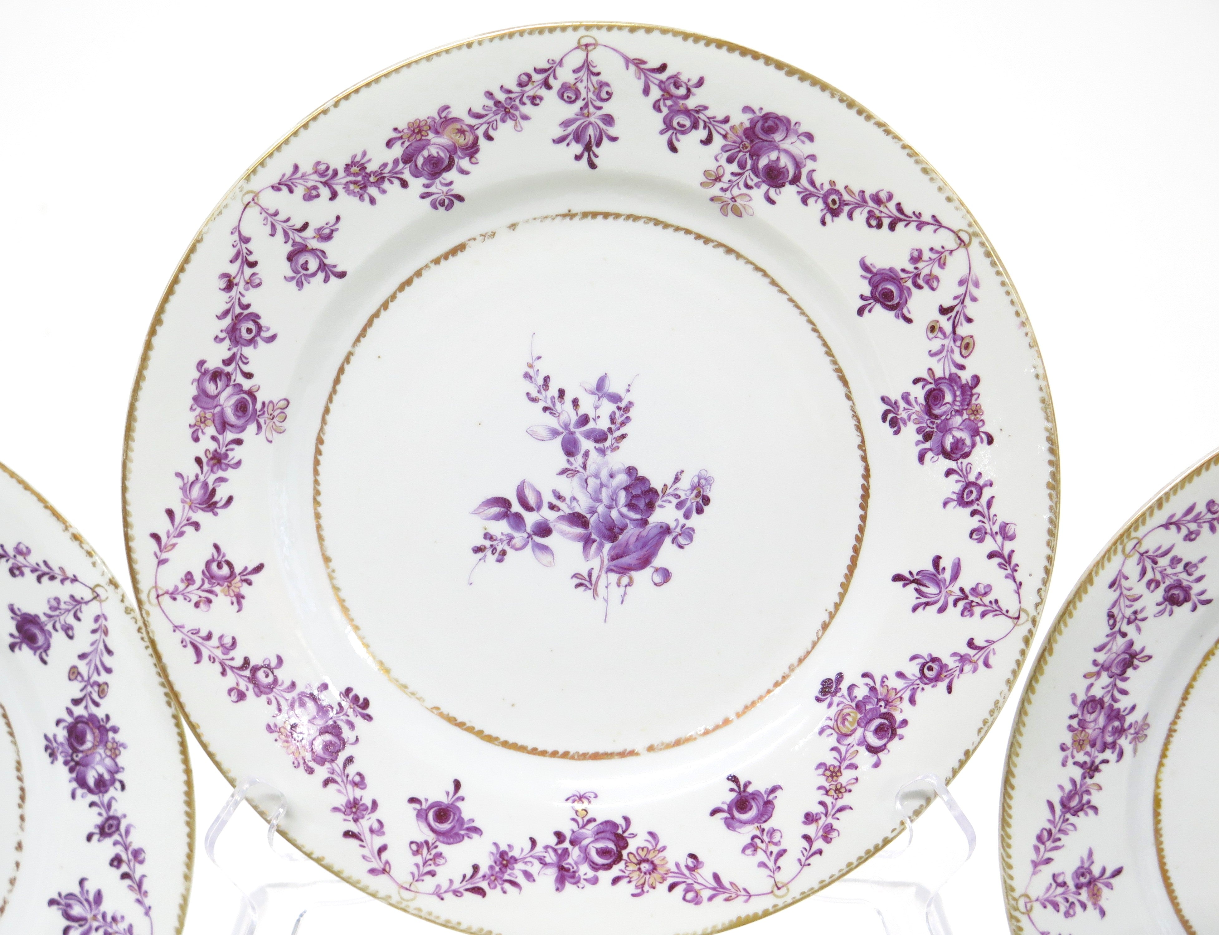 Set of (12) 18th Century Chinese Export Plates