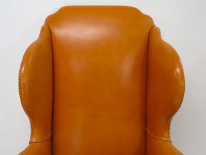 Late Queen Anne/Early George I-Style Wingback Chair