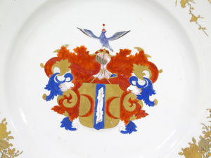 Chinese Export Armorial Charger for the Amsterdam-Batavia Dutch Family Valckenier