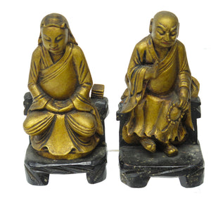 Set of 18 Chinese Giltwood Immortals