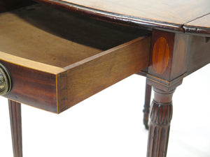 George III Mahogany Pembroke Table